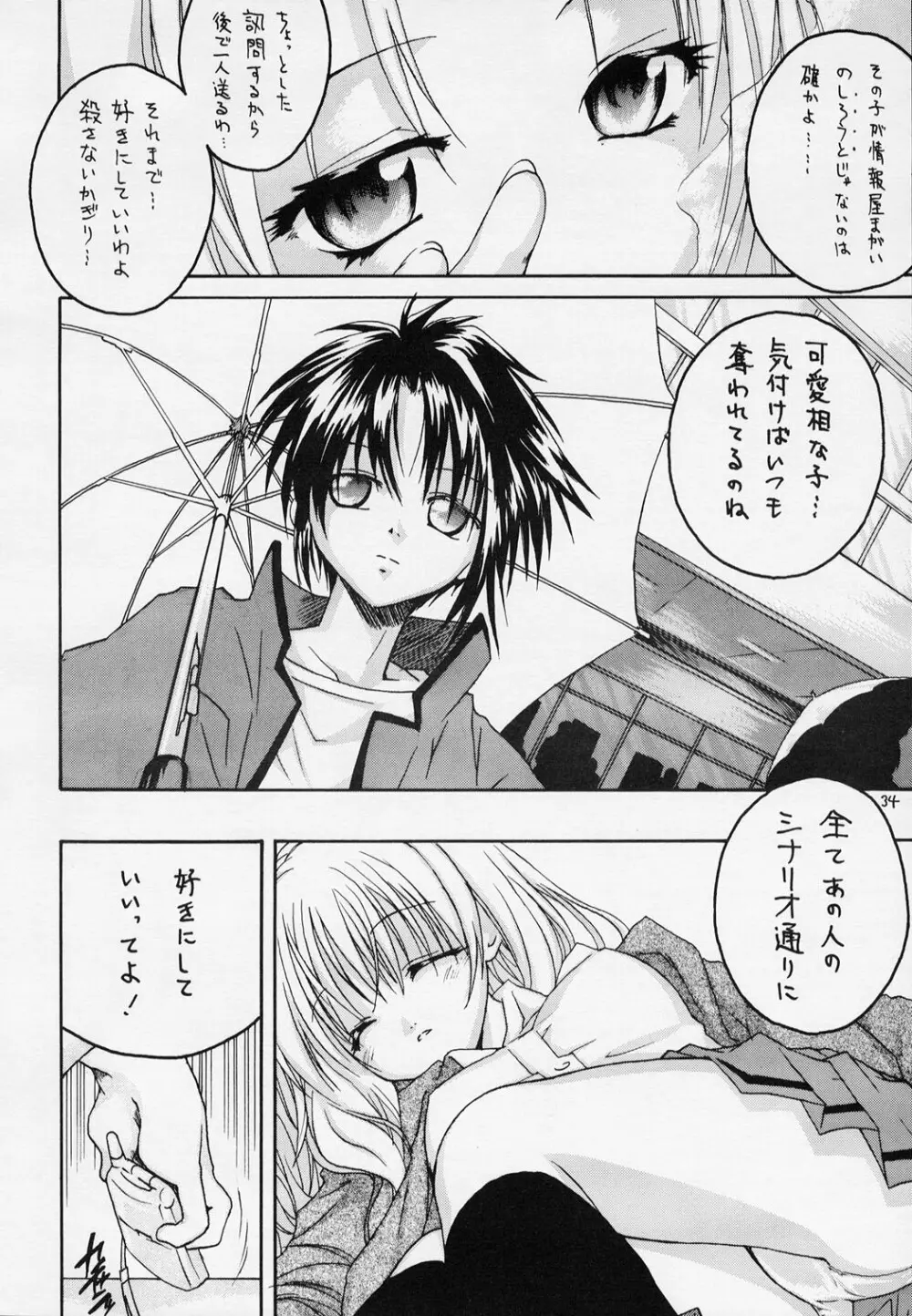 (C63) [RED RIBBON REVENGER (伊吹渡, 魔公子) わが青春の理想郷 (スパイラル・アライヴ, スターオーシャン) Page.33