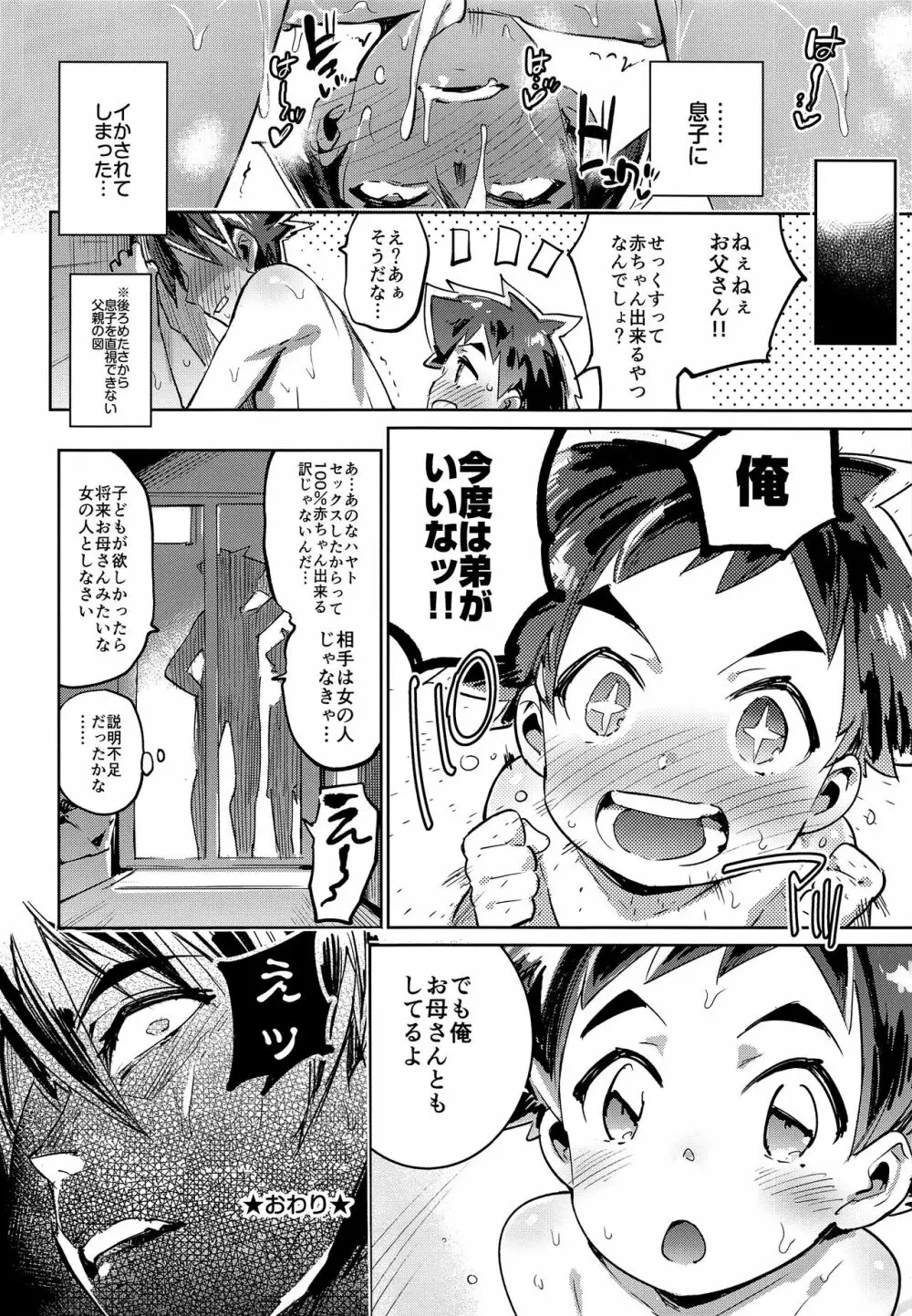 ヤバ杉る親子 Page.27