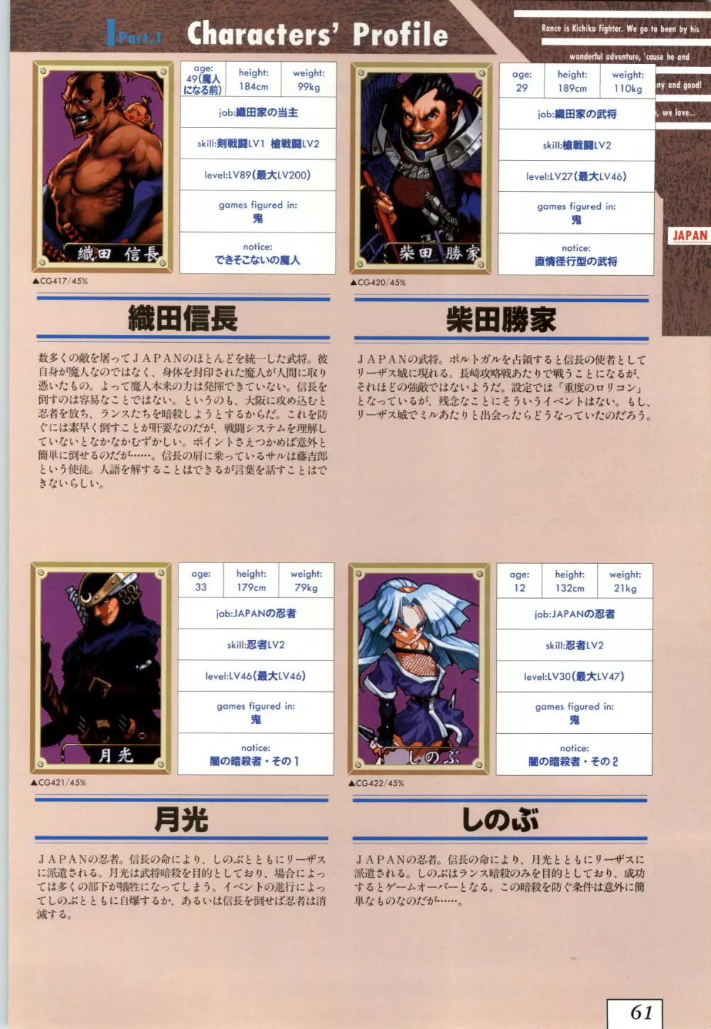 鬼畜王ランス 公式設定資料集 Page.64