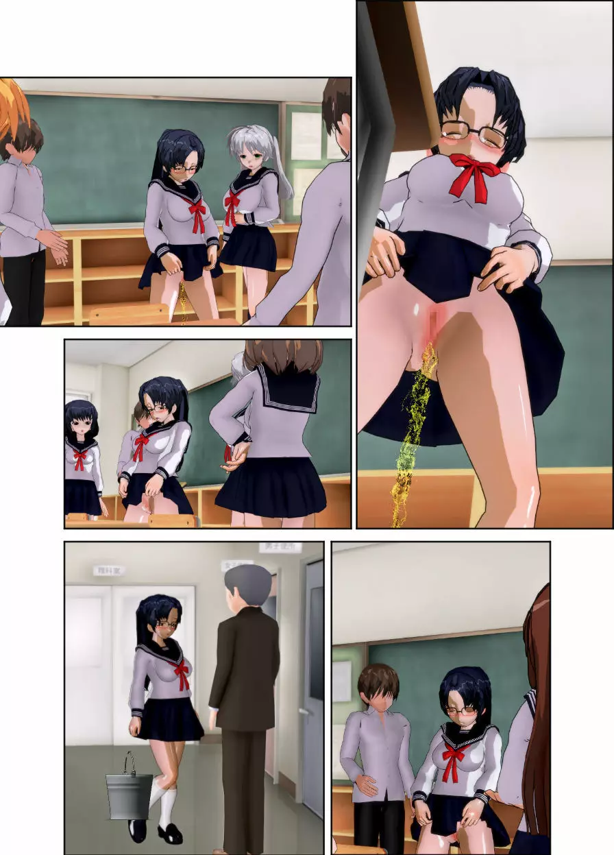 委員長はクラスで虐められています ~教室奴隷生活~ Page.50