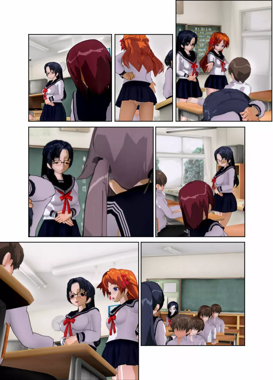 委員長はクラスで虐められています ~教室奴隷生活~ Page.64