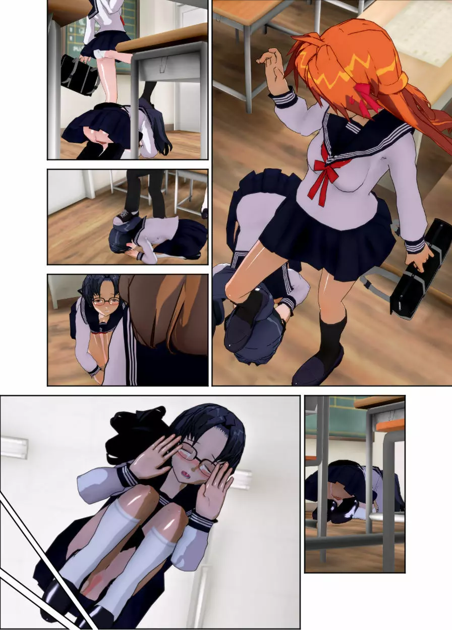 委員長はクラスで虐められています ~教室奴隷生活~ Page.68