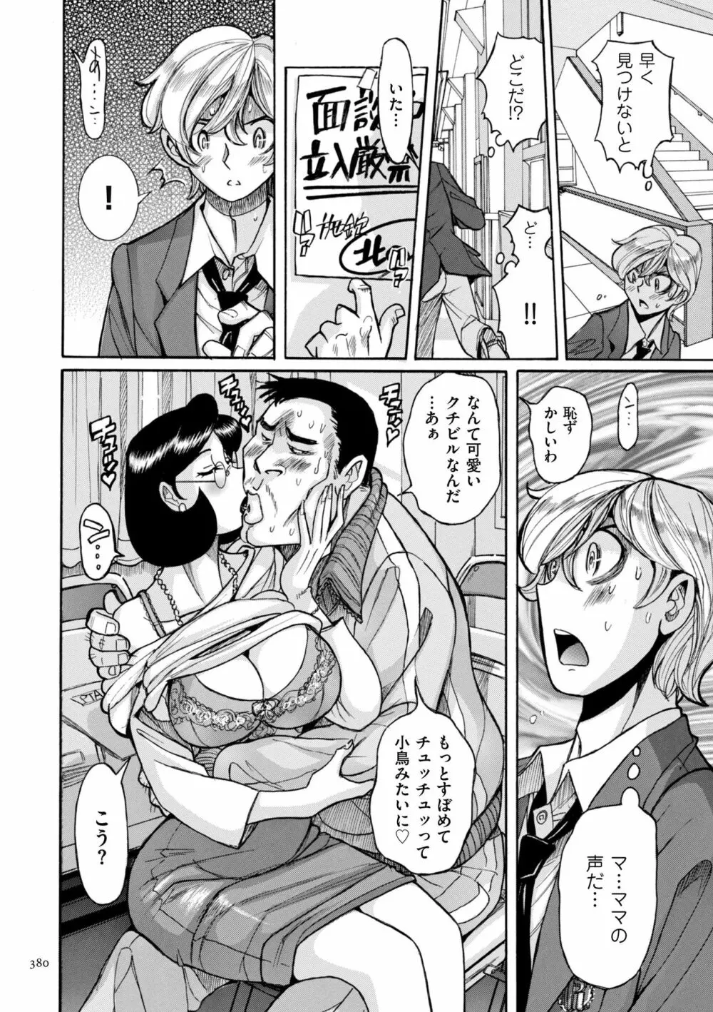 ニンフォママン 母子相姦ーママの子宮は僕のモノ Page.380