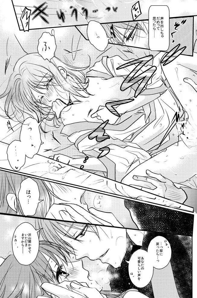 零れる蜜夜と燻ぶ月 Page.22