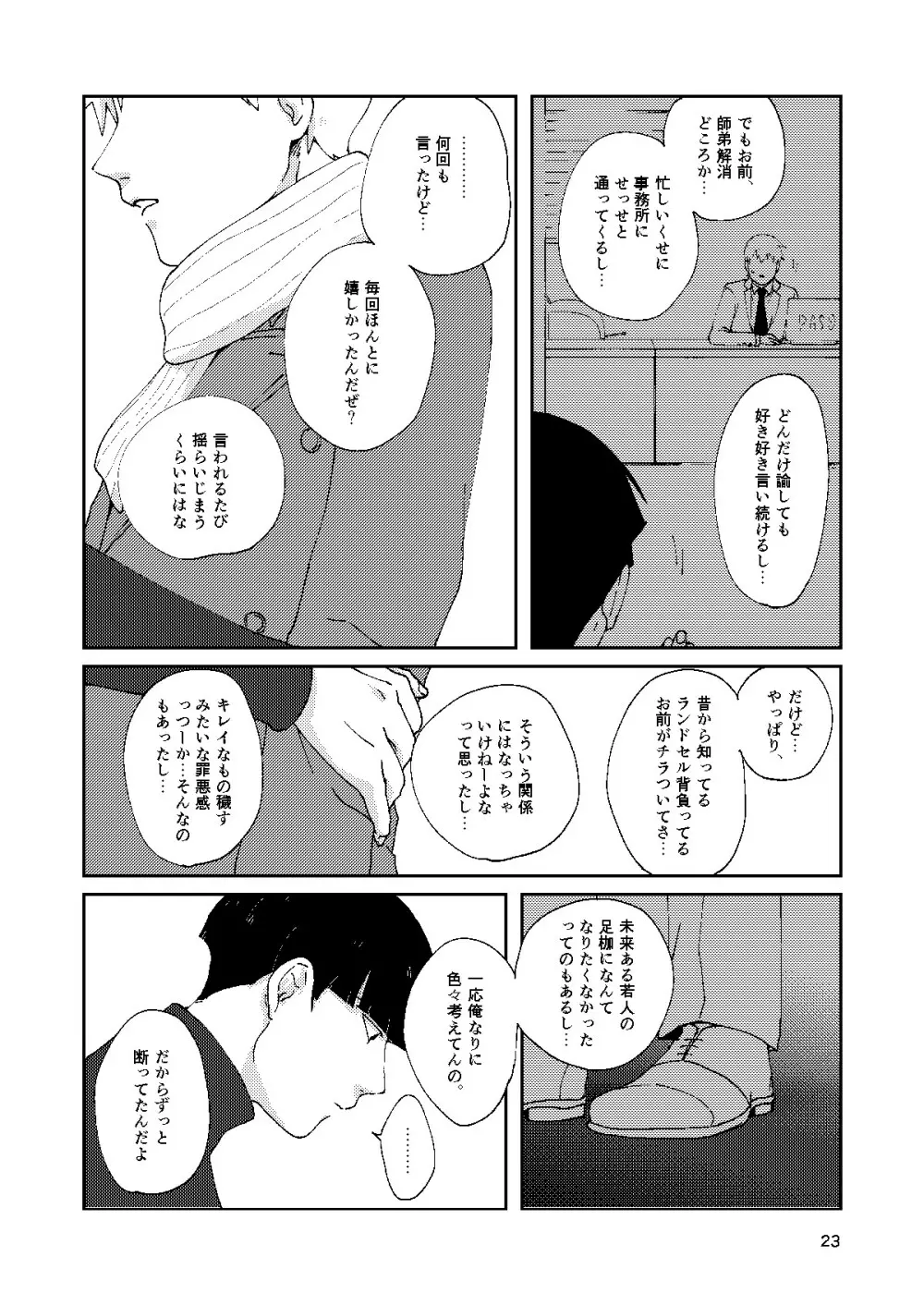 僕と師匠のよくある話 Page.22