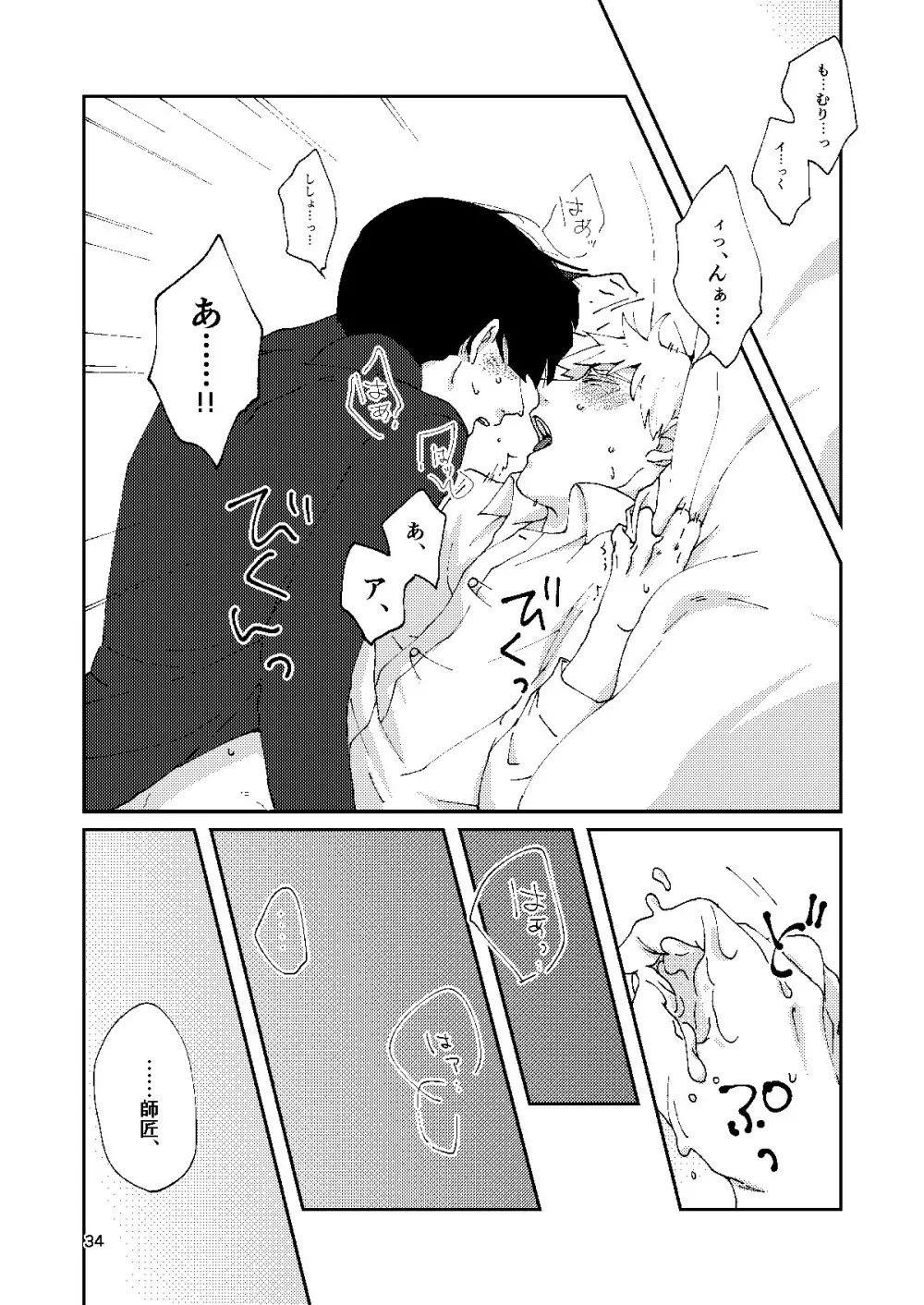 僕と師匠のよくある話 Page.33