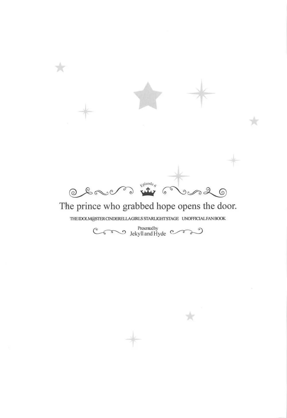 The prince who grabbed hope opens the door. Page.24
