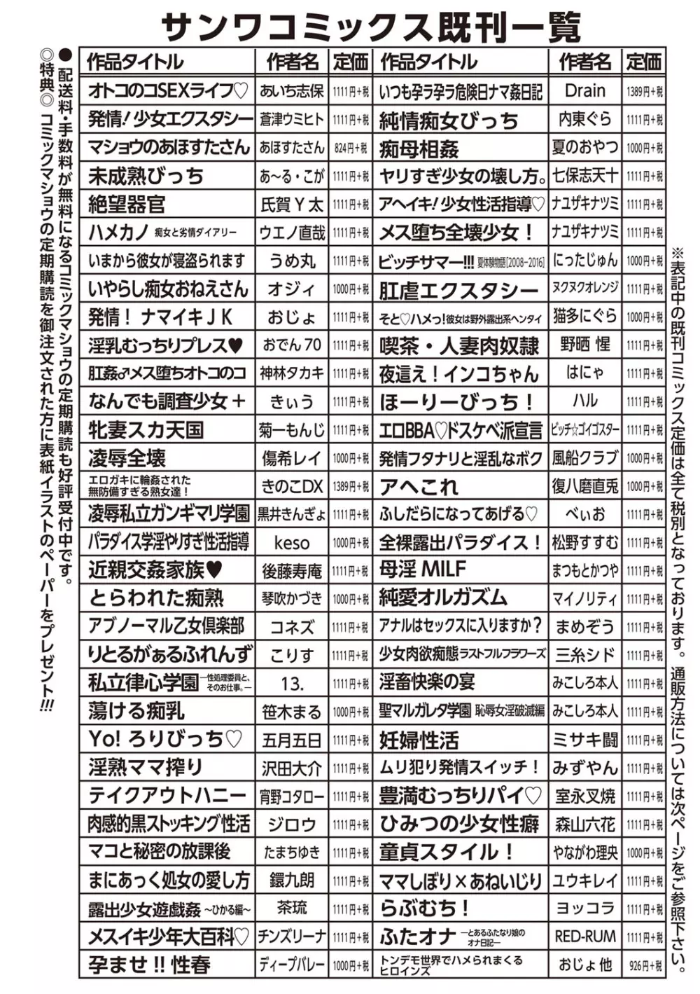 コミック・マショウ 2019年4月号 Page.251