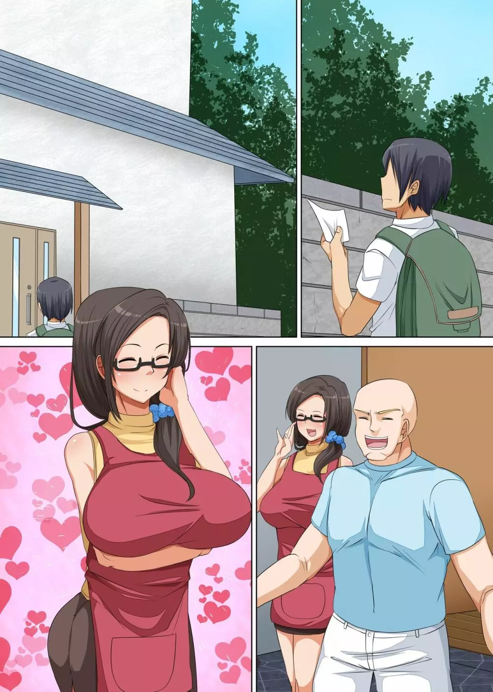 寝取られ家族~催眠で下宿先の巨乳美人母娘を寝取ってやった~ Page.28