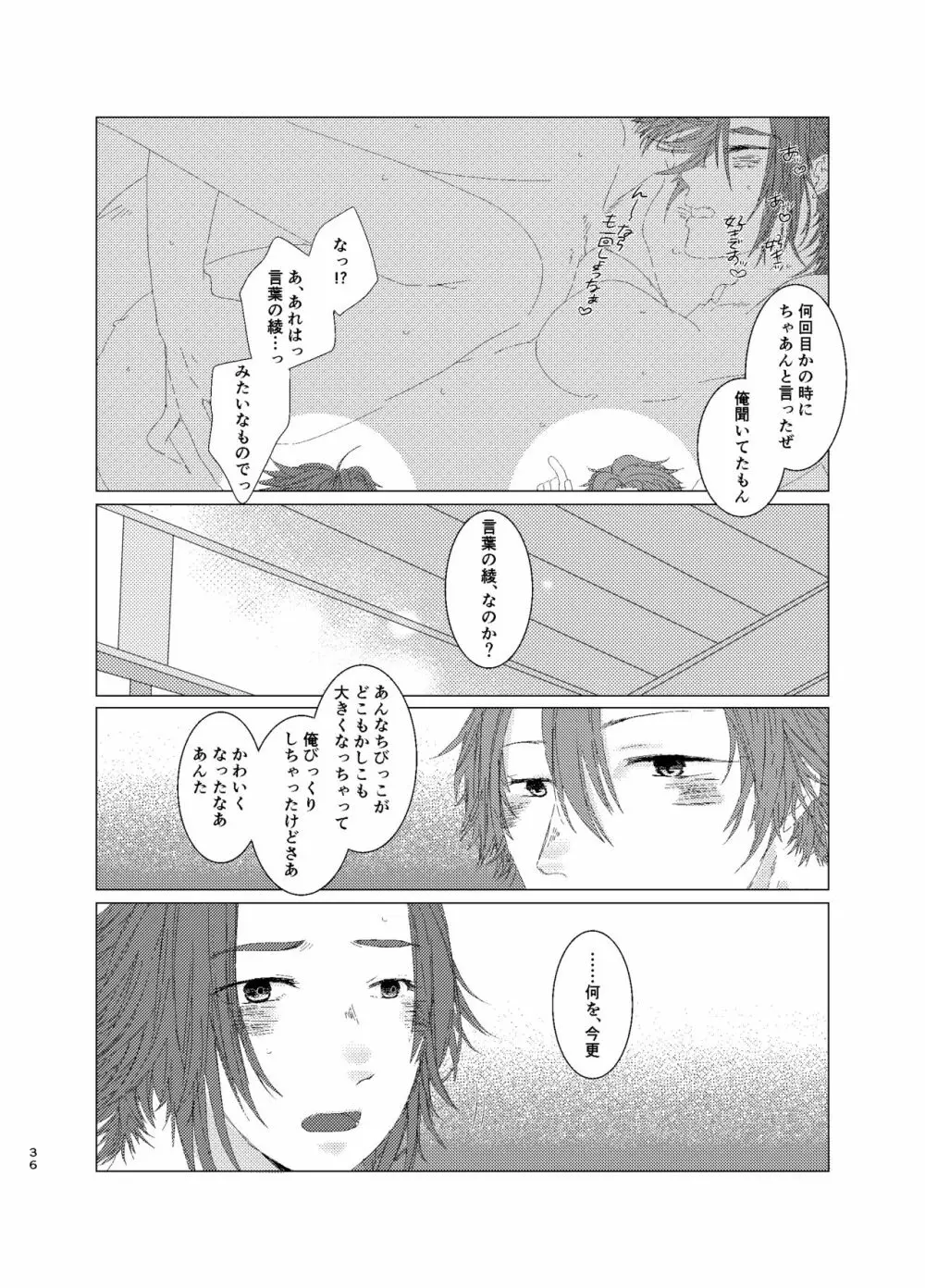 ひとのきもしらないで Page.35