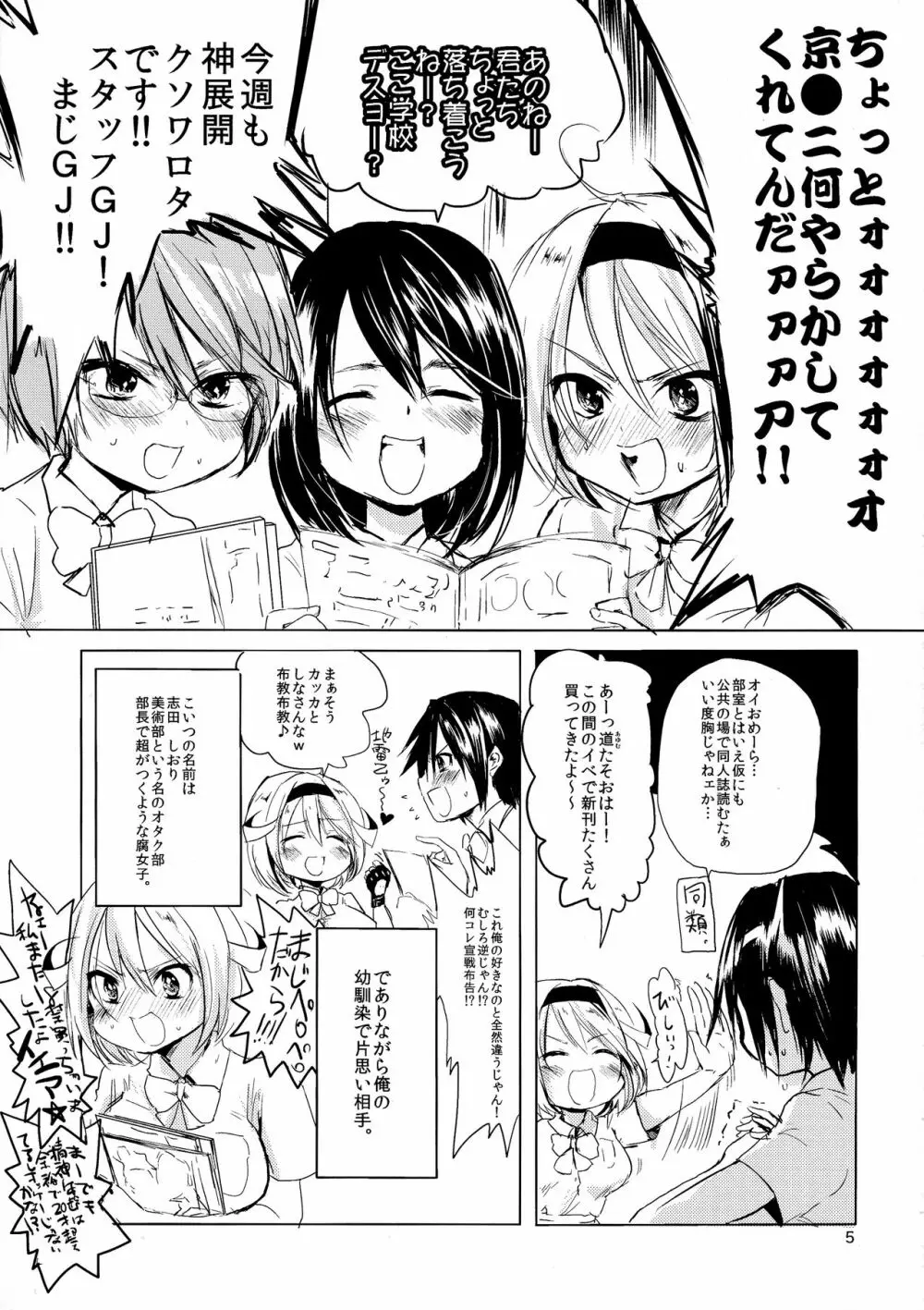 俺女ふたなり腐女子に逆レイプ! Page.5