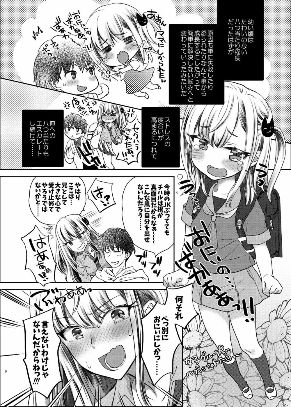 つよかわ妹×強制らぶ交尾 Page.8