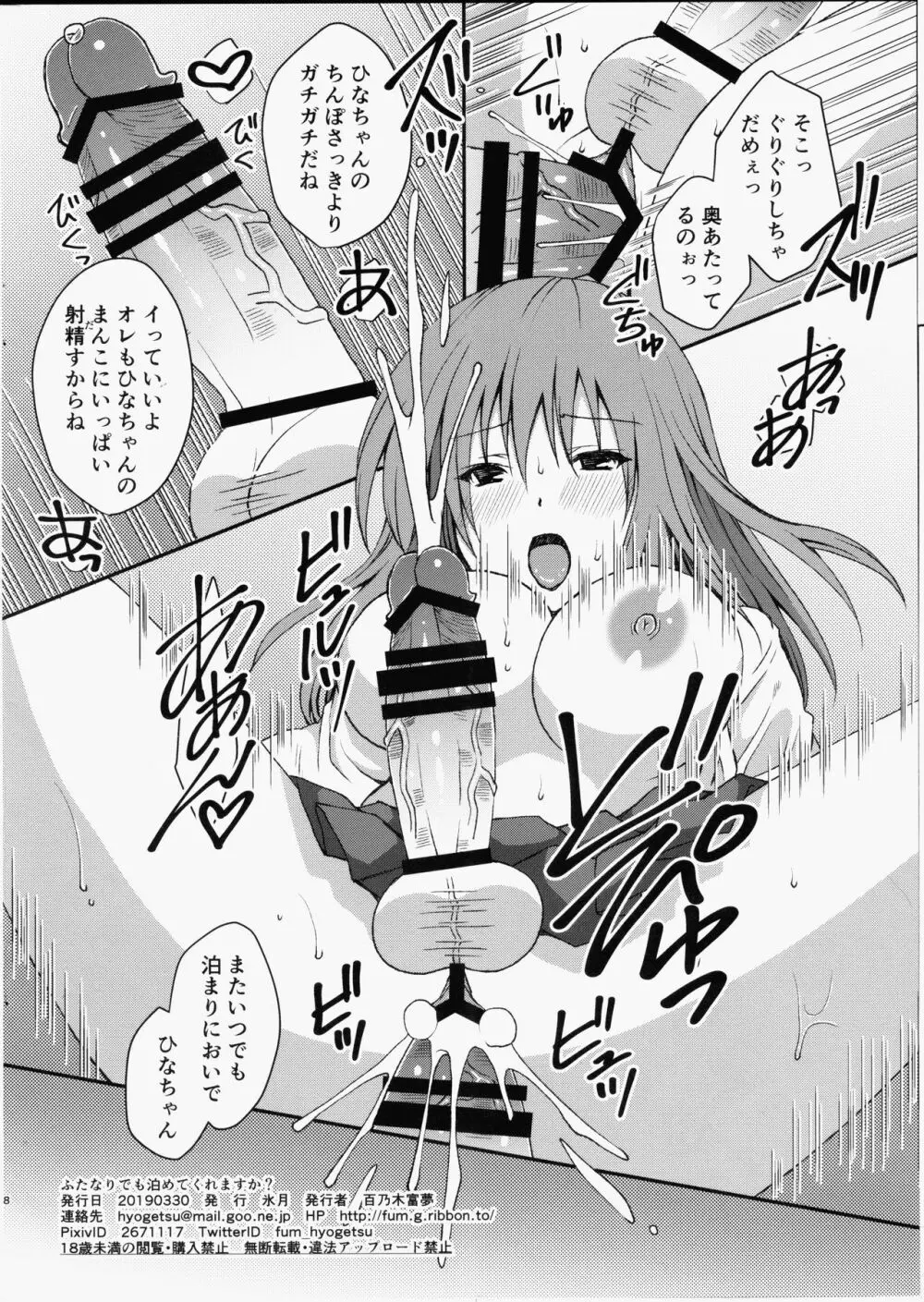 ふたなりでも泊めてくれますか？ Page.8