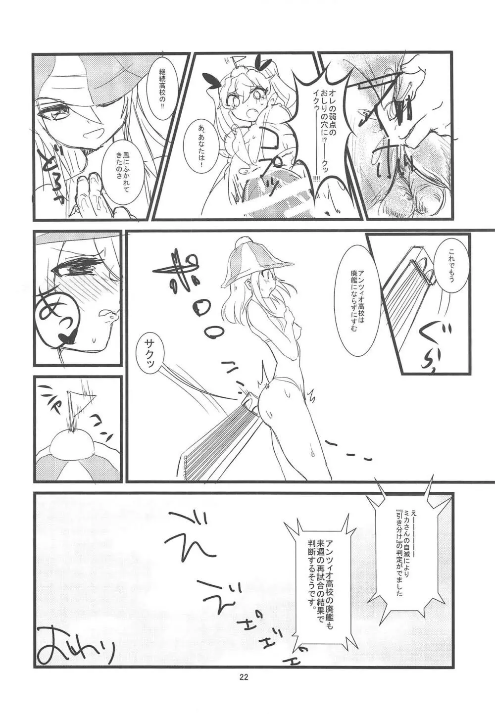 これが本当のアンツィオ戦です♥ Page.23