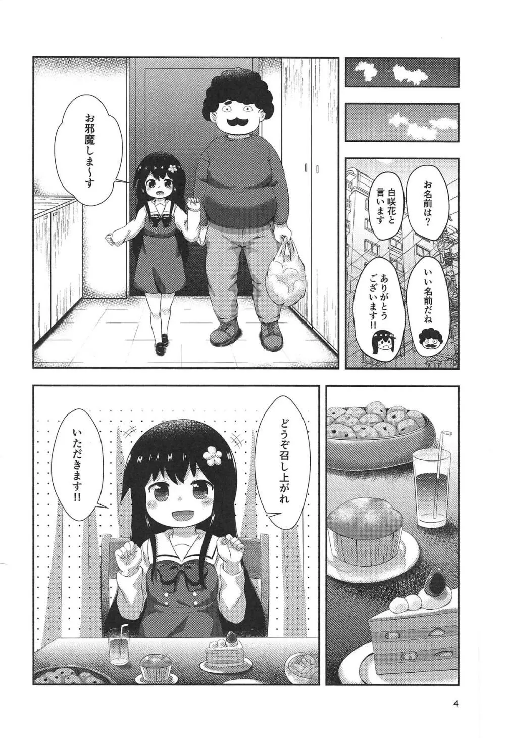 花ちゃんのお菓子タイム Page.3