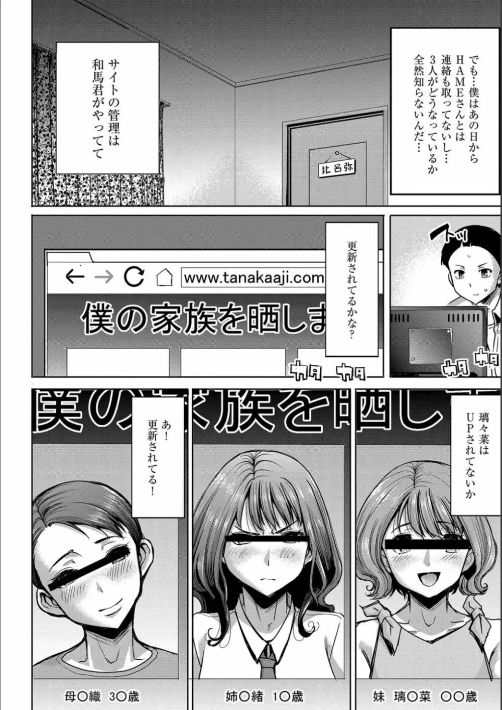 僕の家族を晒します Page.147