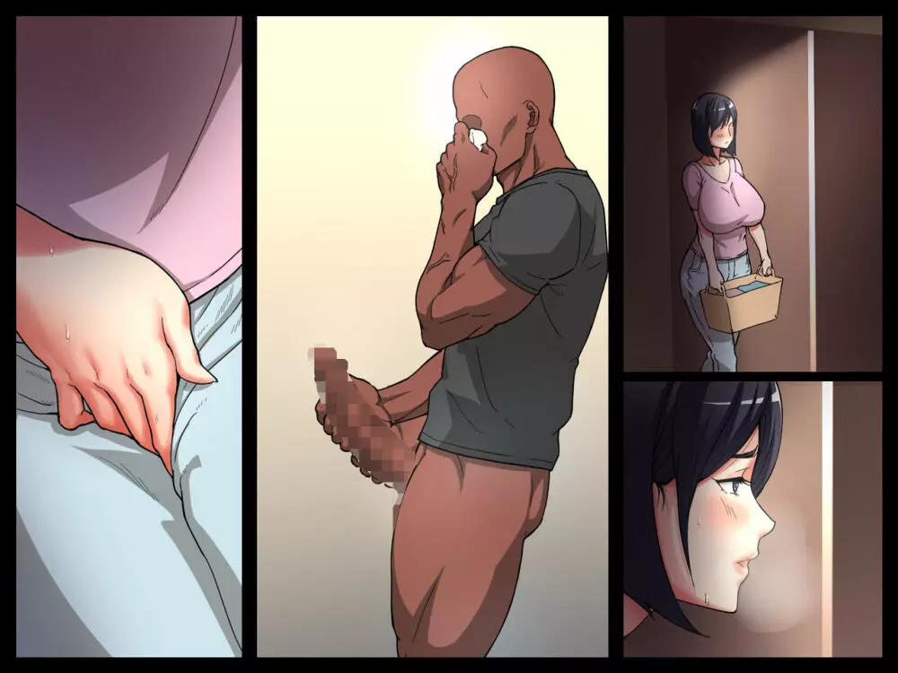 黒人留学生に寝取られる人妻~前編~ Page.30