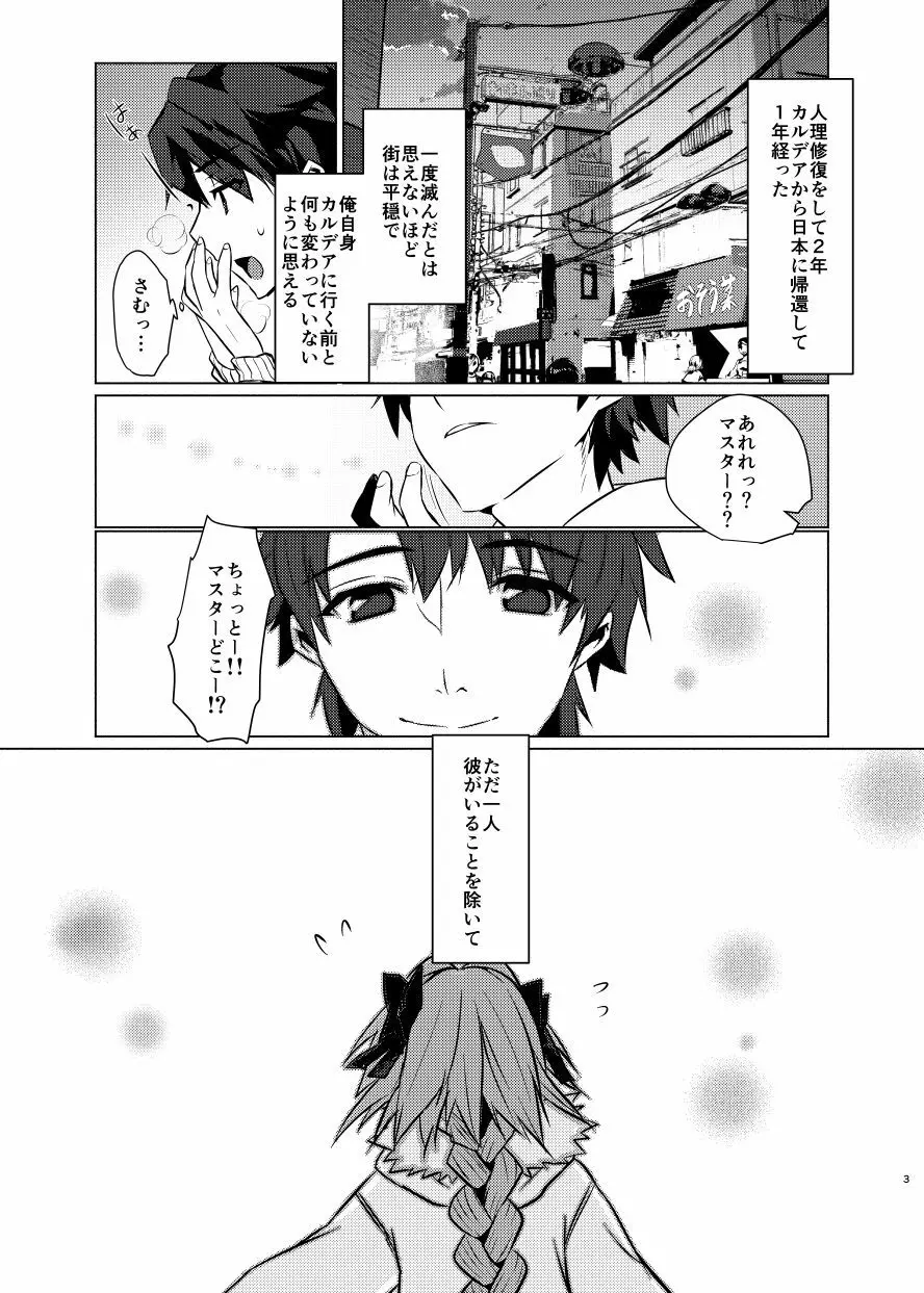 アストルフォくんと年末にいちゃいちゃ過ごす本 Page.2