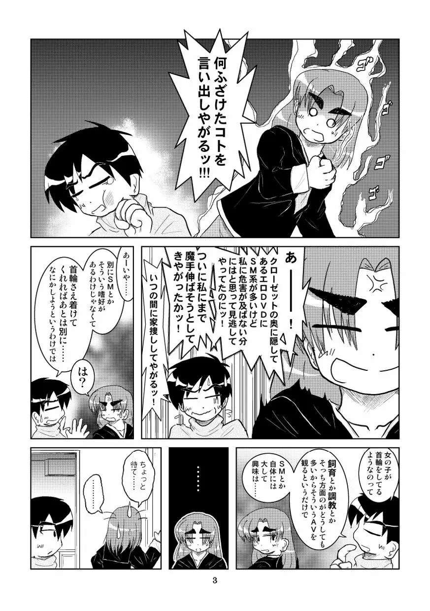 彼女に首輪を着ける Page.4