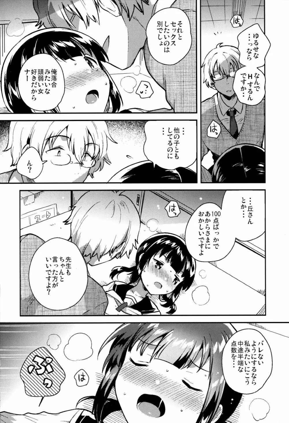 バカでめんどくさがりのクズなのでHします Page.25