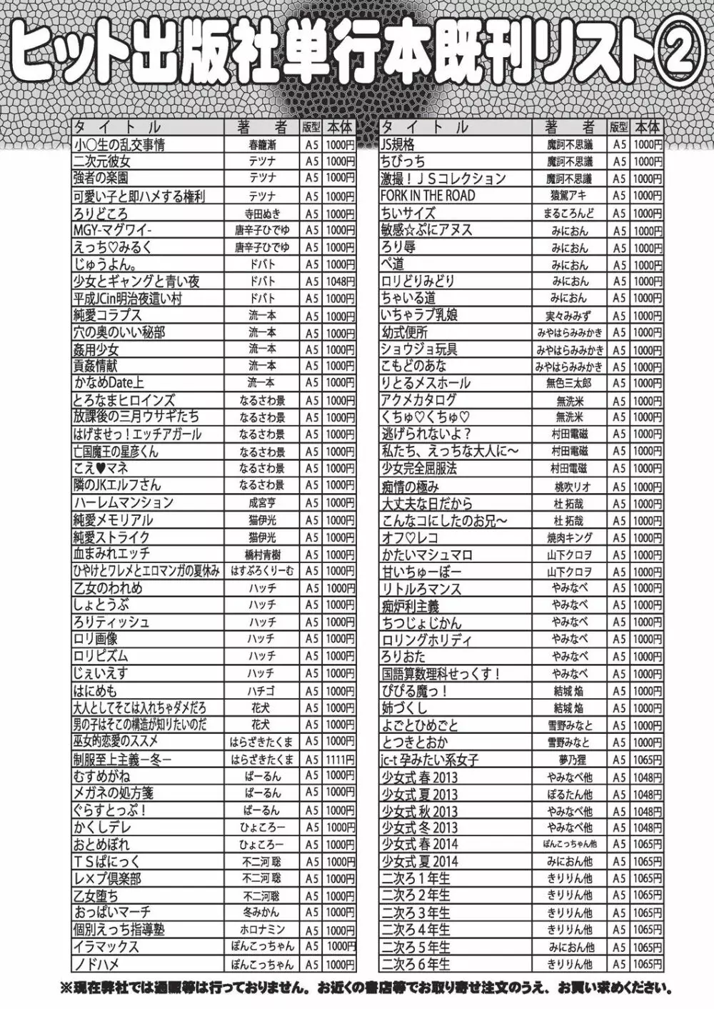 COMIC 阿吽 2019年2月号 Page.419