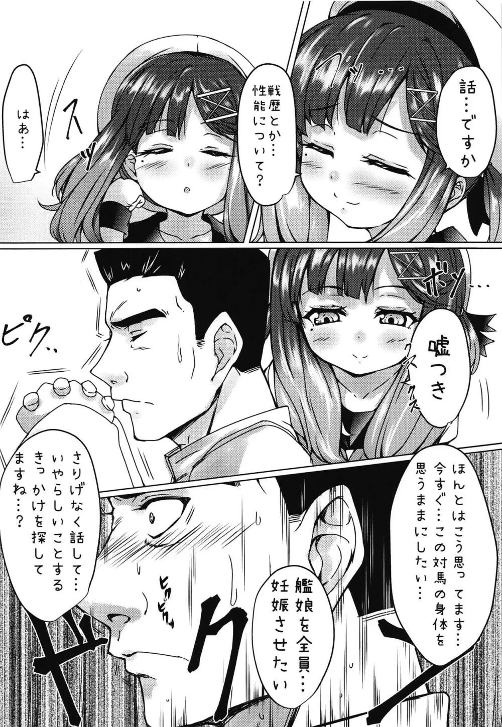 海防艦とひみつの演習 Page.9