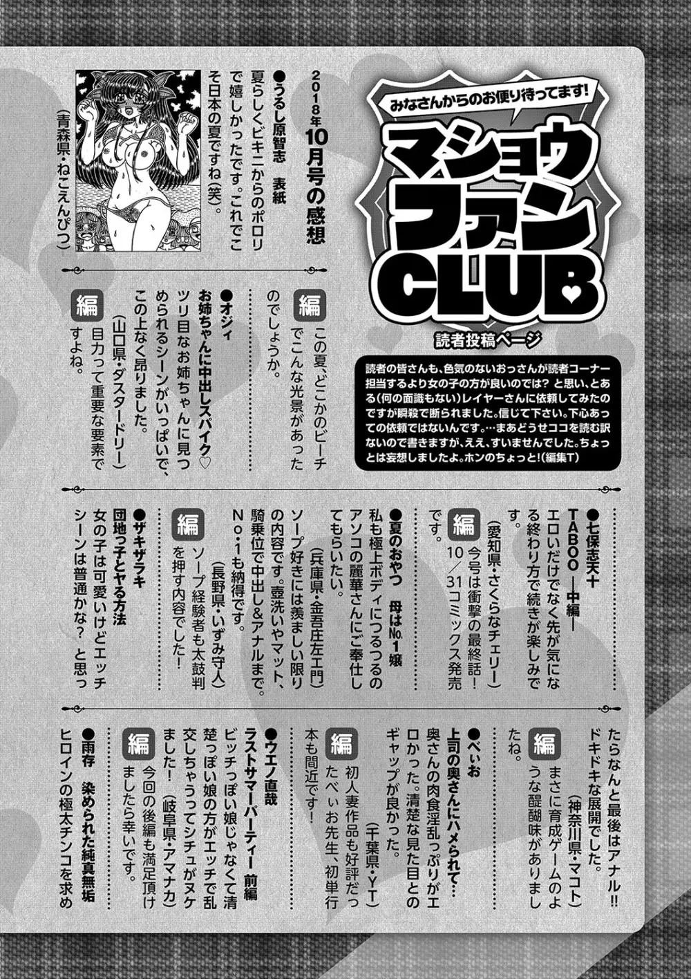 コミック・マショウ 2018年12月号 Page.255