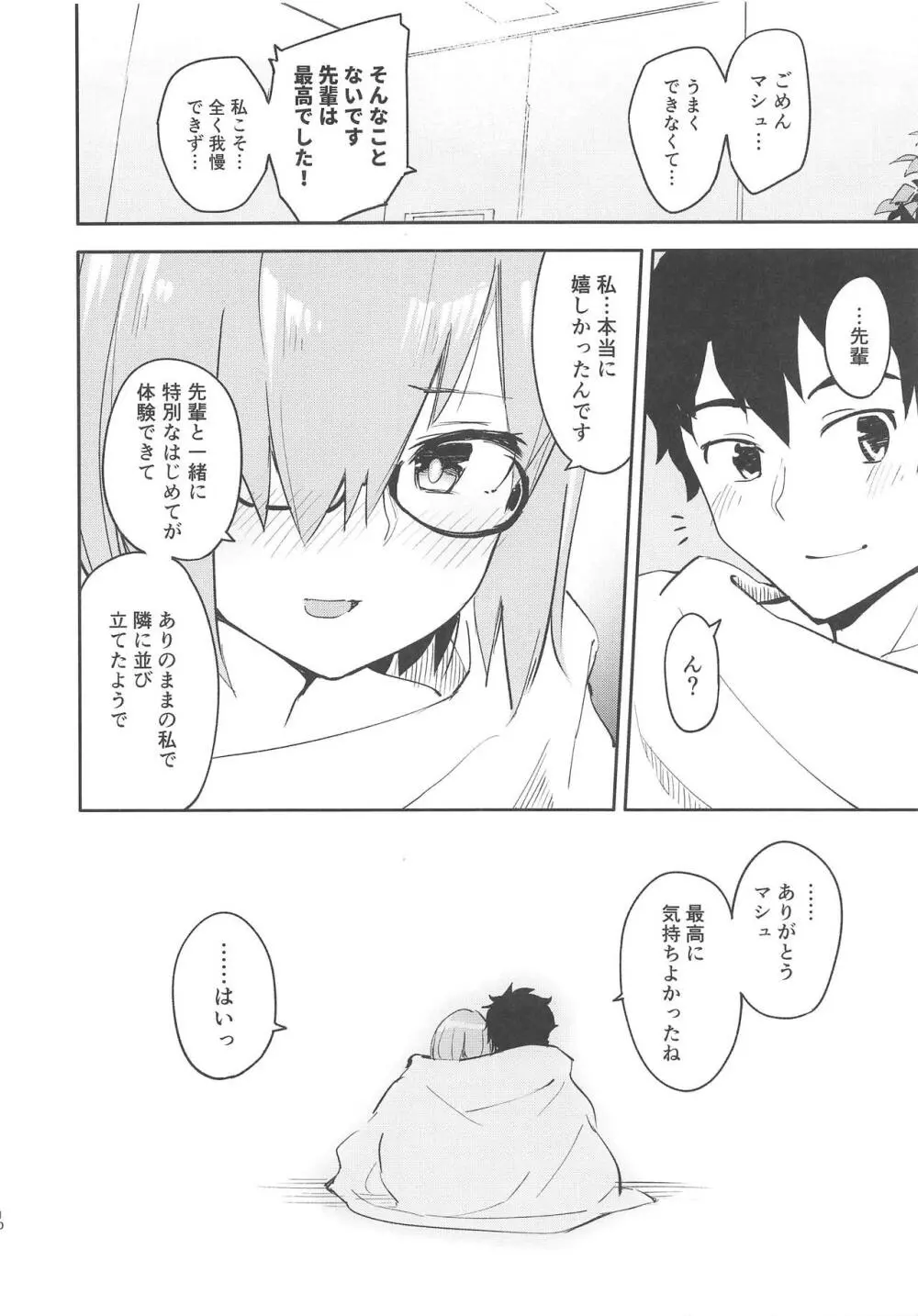 今日はじめて先輩と Page.11