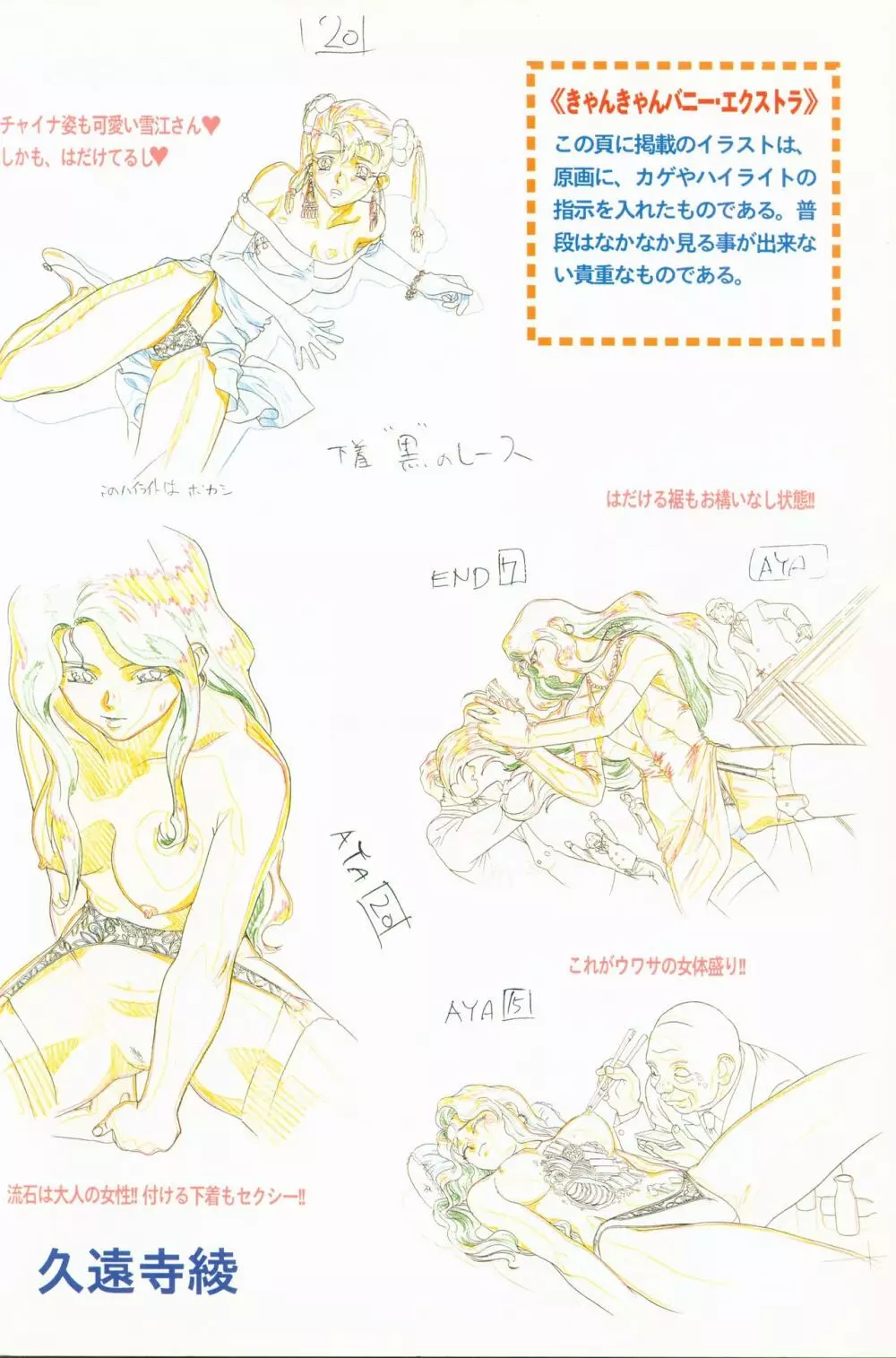 きゃんきゃんバニー設定資料集 Page.8