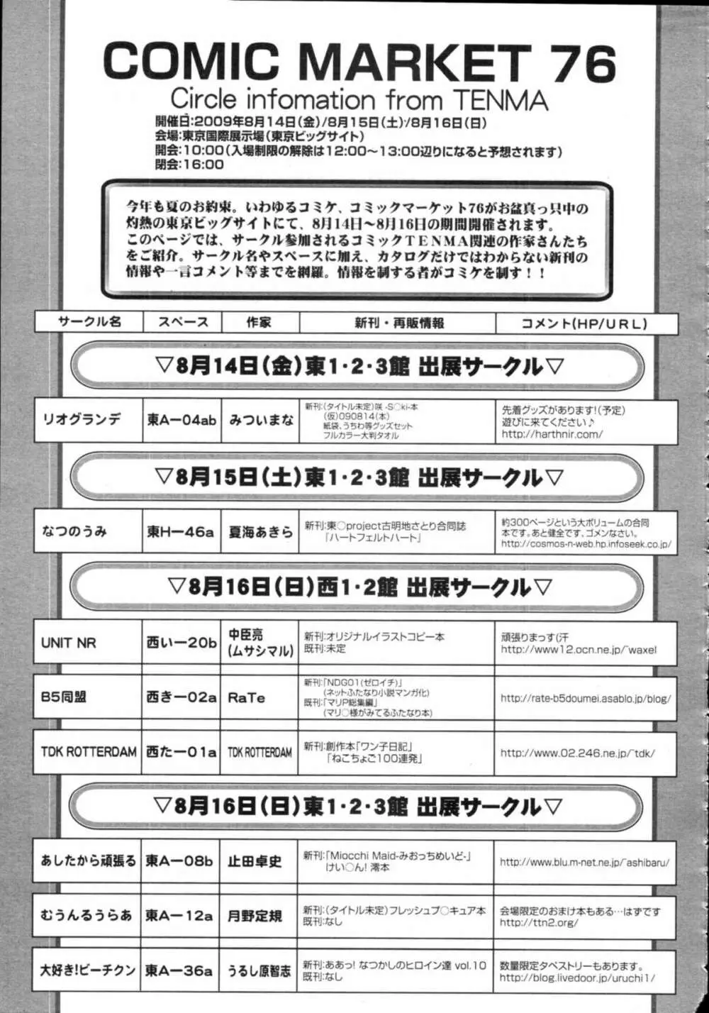 COMIC天魔 コミックテンマ 2009年9月号 VOL.136 Page.415