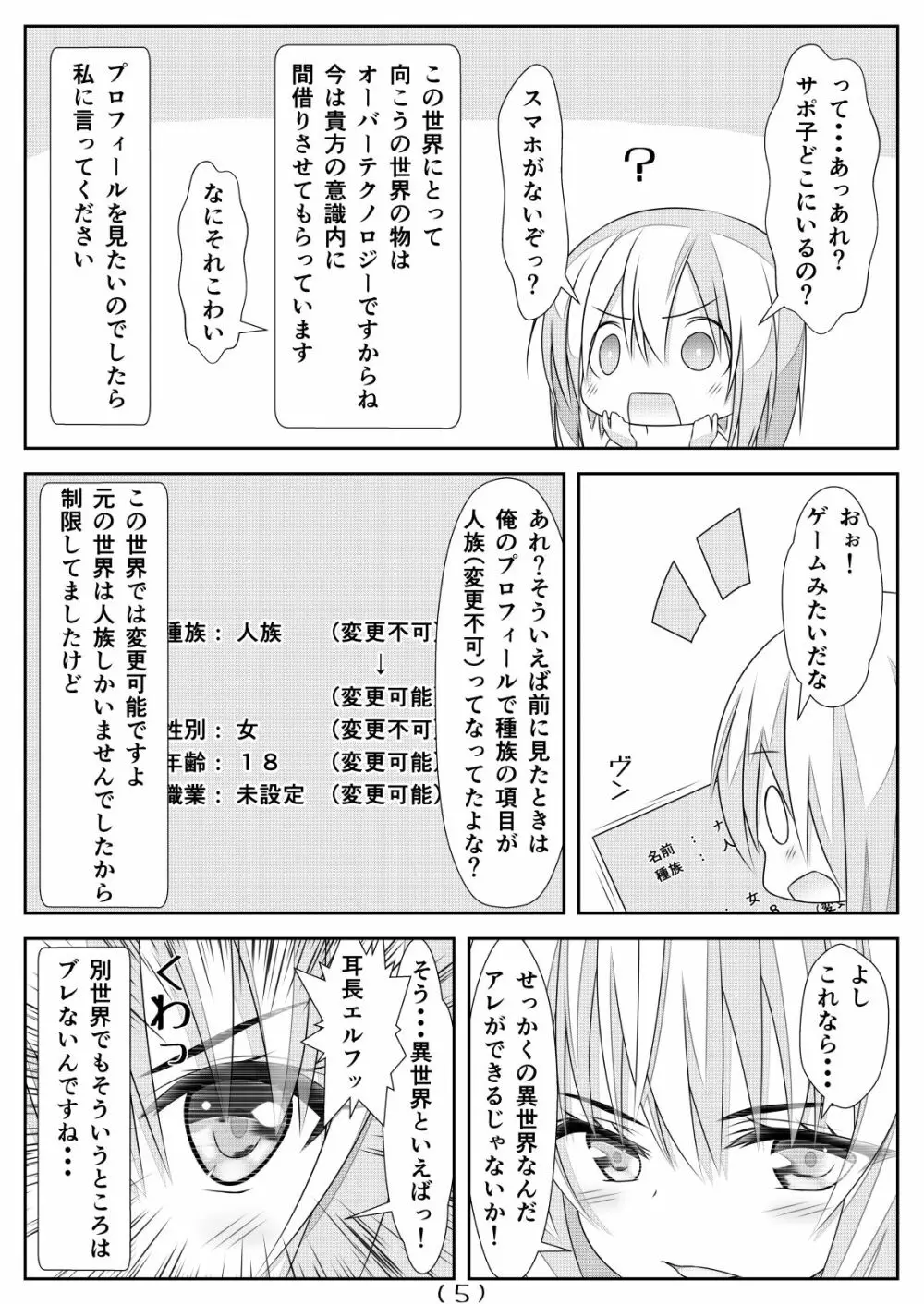 女体化チートが想像以上に万能すぎた その4 Page.7