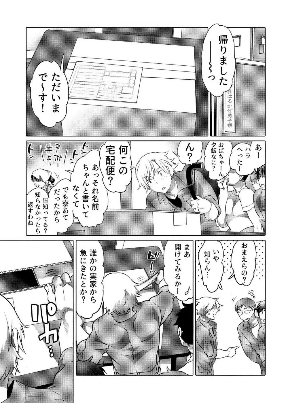 男子独身寮にオナホール詰め合わせが届いたら… Page.2