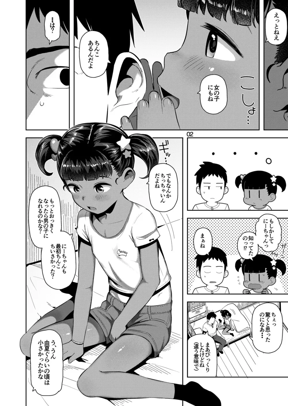 由夏ちゃんのないしょ Page.3