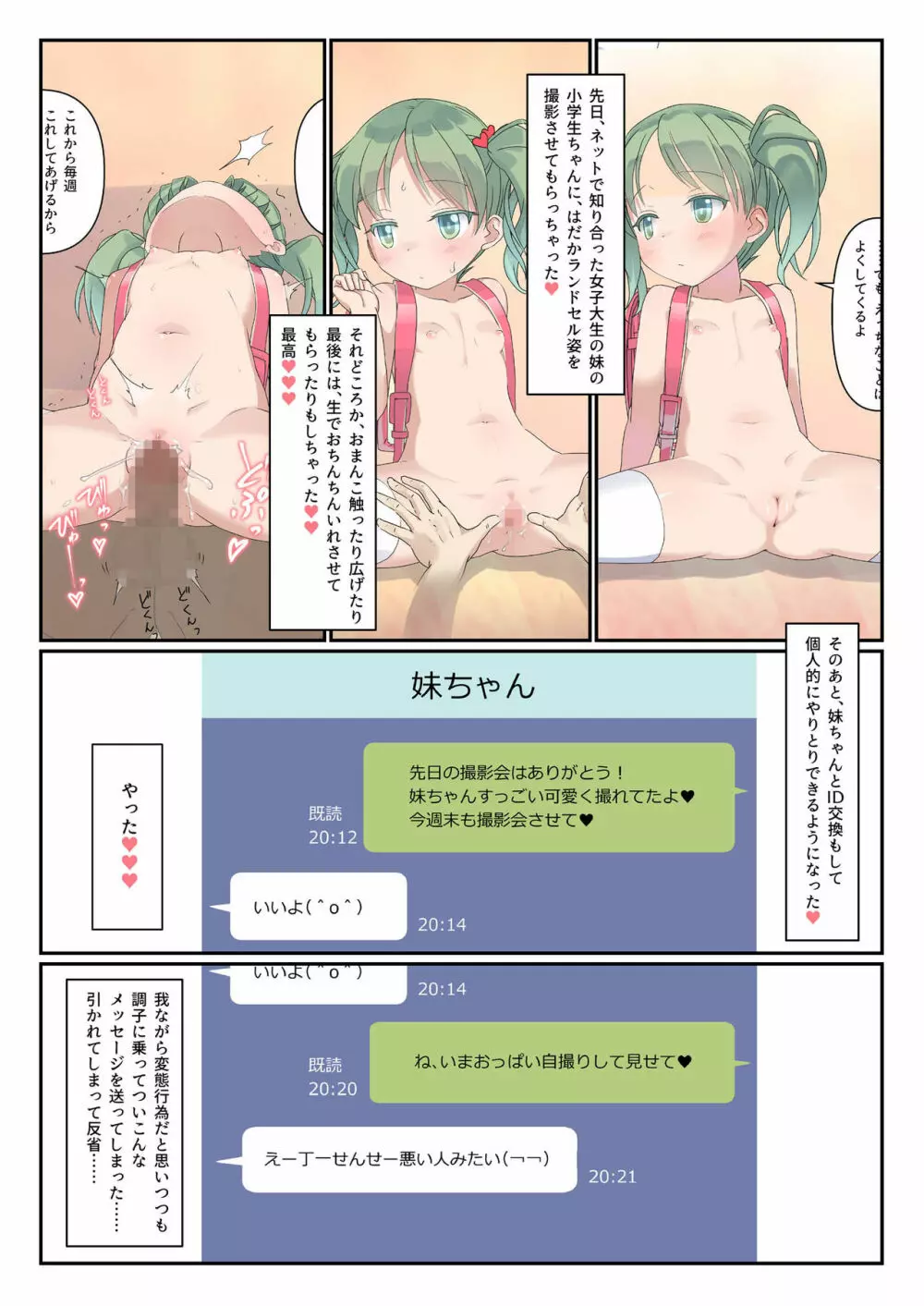 こうかん☆にっき はだかランドセル撮影会 その2 Page.3