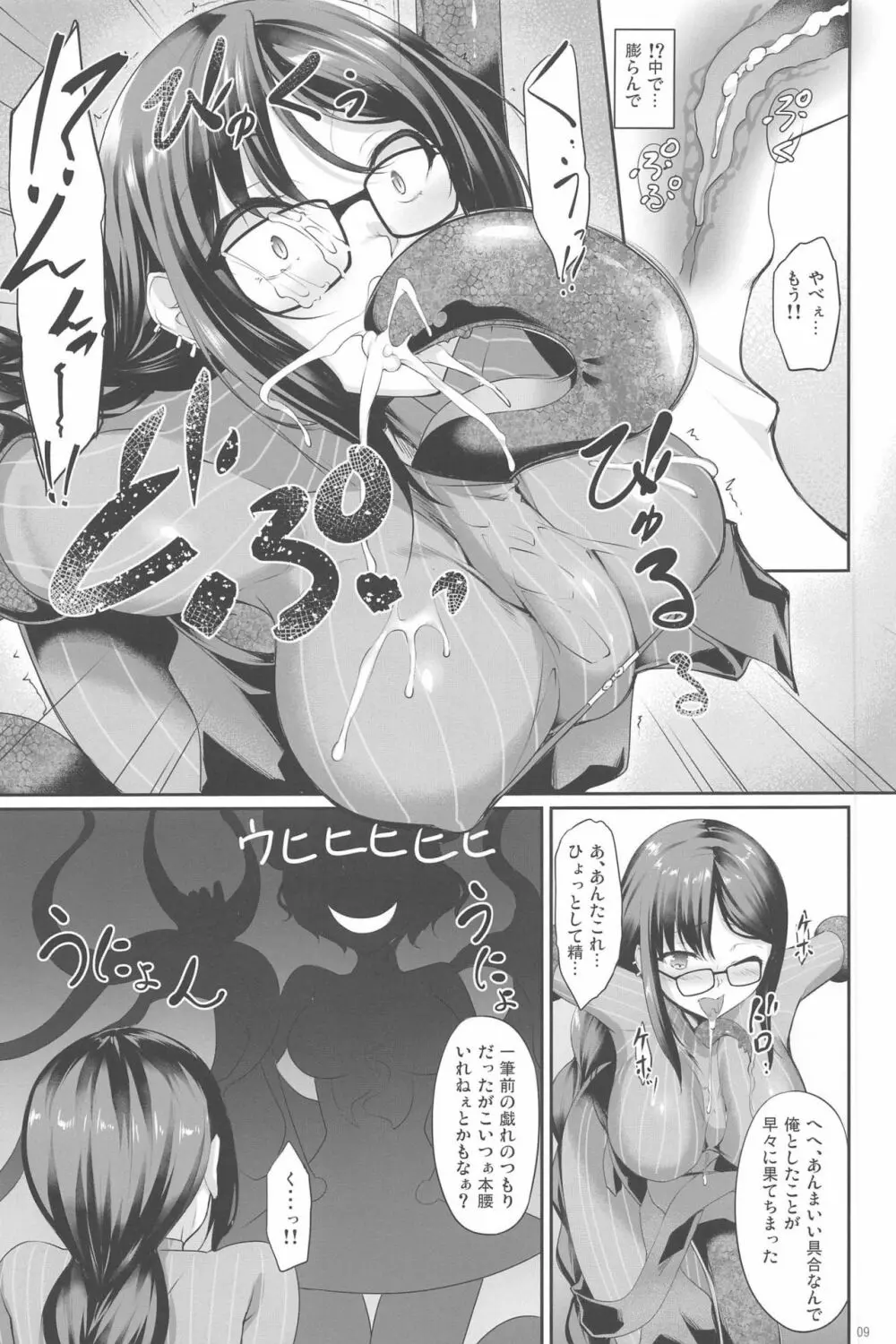 虞っちゃんぬらぬら Page.9