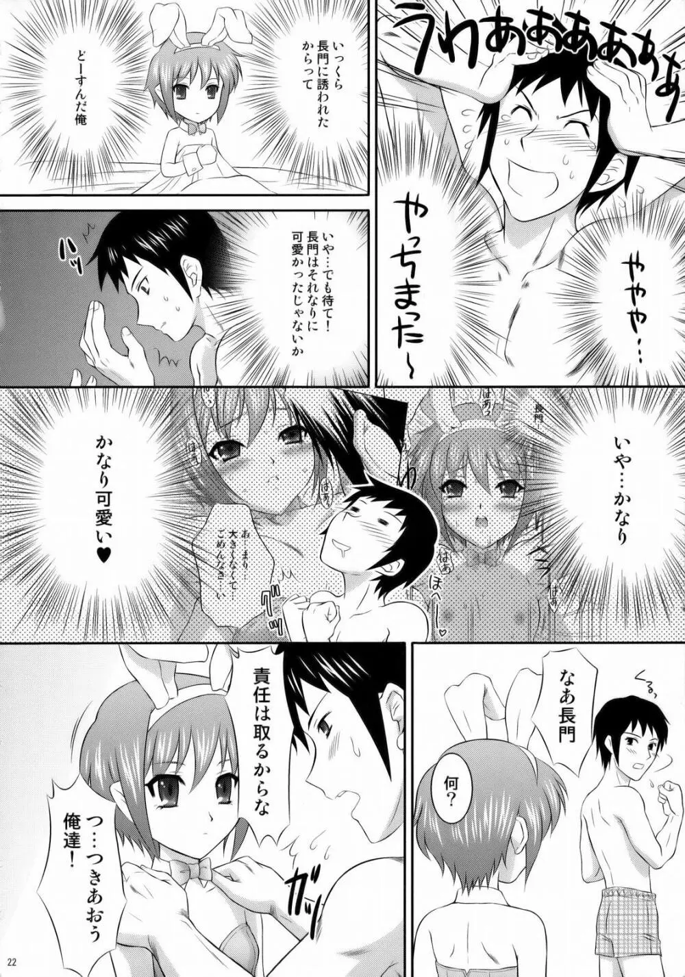 長門有希はウサギとカメの夢を見るか？ Page.21