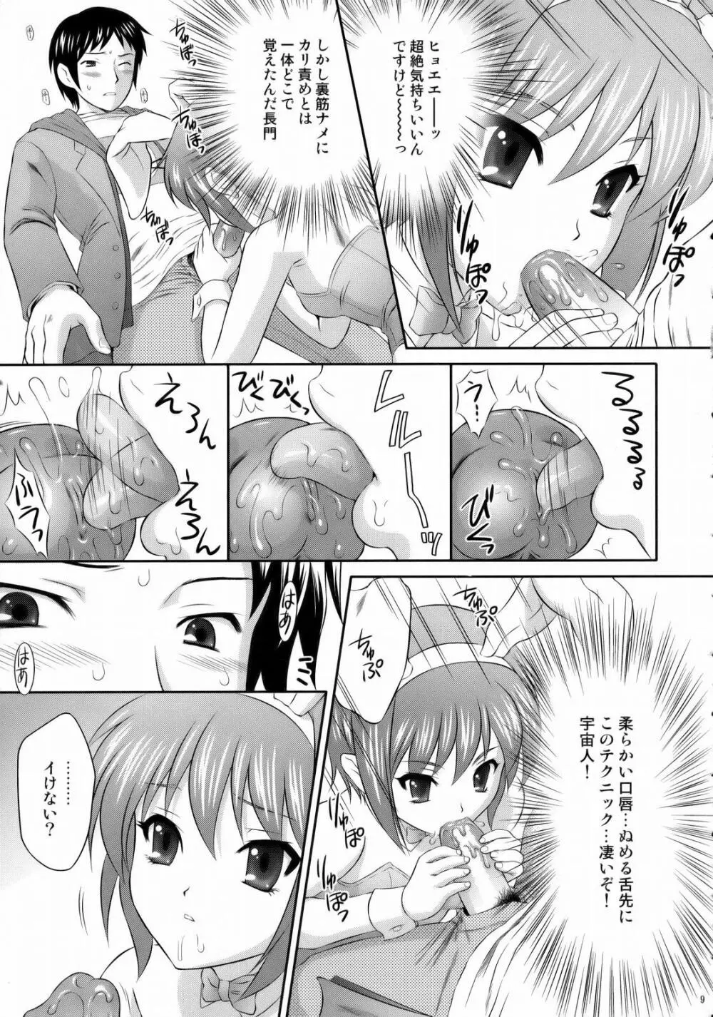 長門有希はウサギとカメの夢を見るか？ Page.8