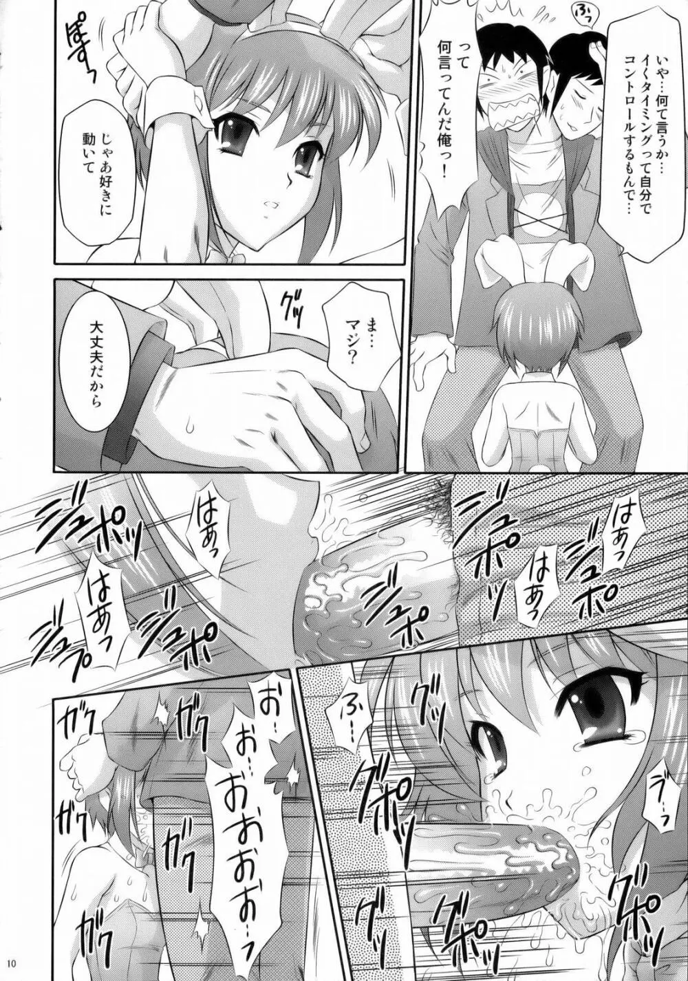 長門有希はウサギとカメの夢を見るか？ Page.9