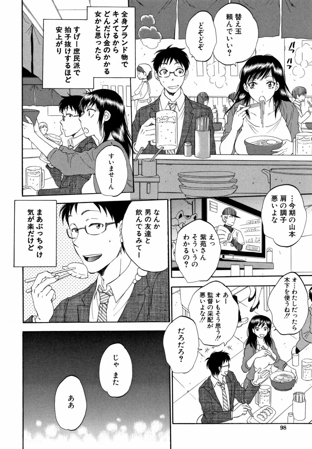 袋男 人妻たちの秘密のバイブ Page.98