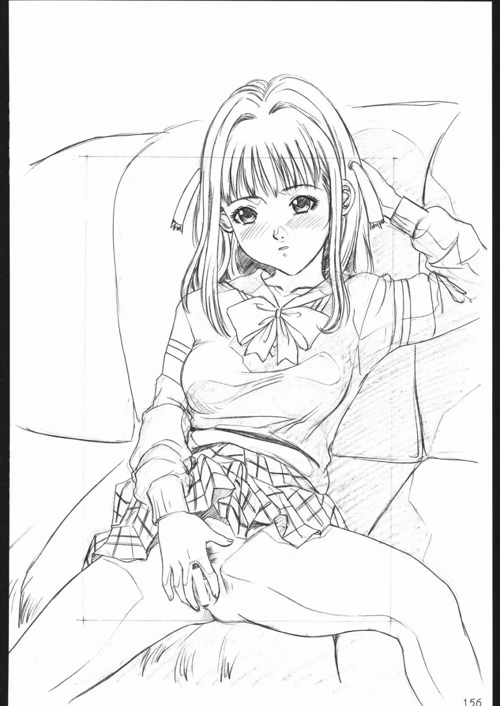 らくがきッズ4~アニパロ鉛筆原画集~ Page.157