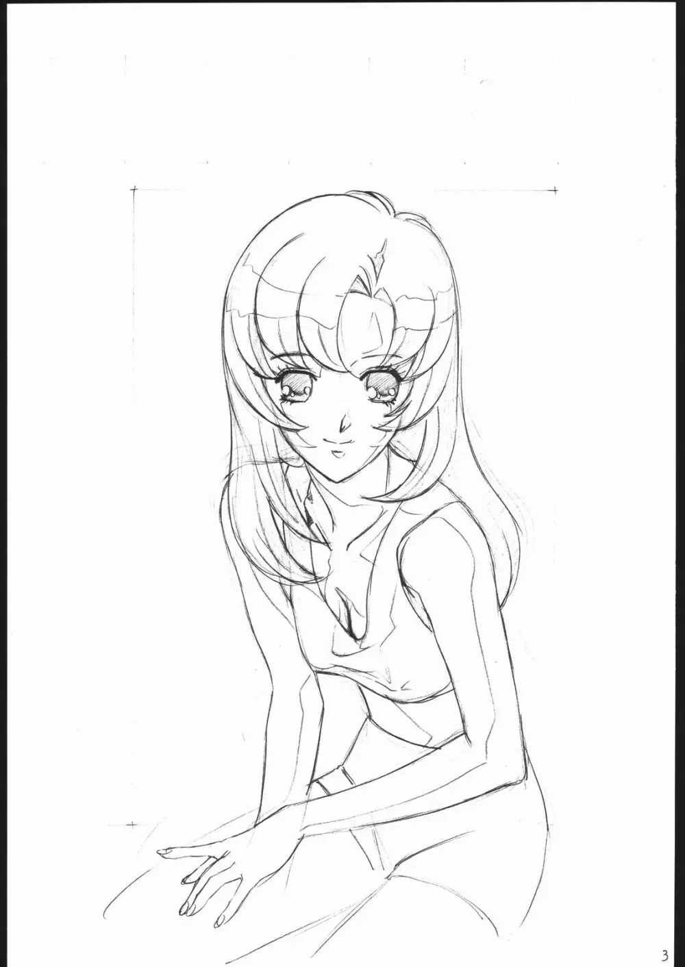 らくがきッズ4~アニパロ鉛筆原画集~ Page.4