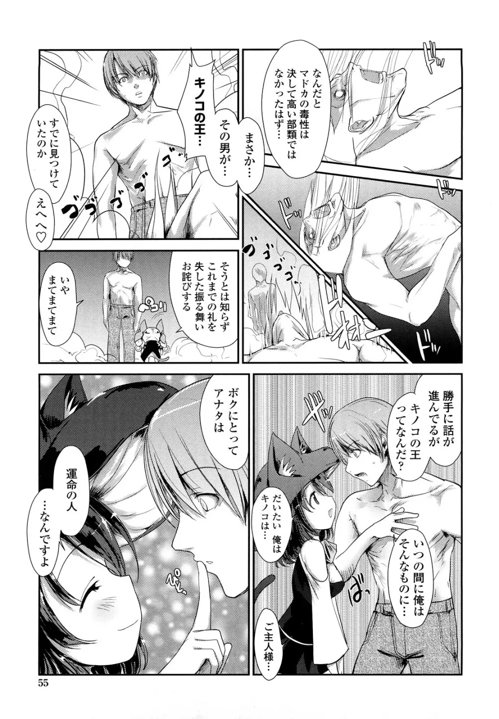 ネコキノと雨の町 Page.55