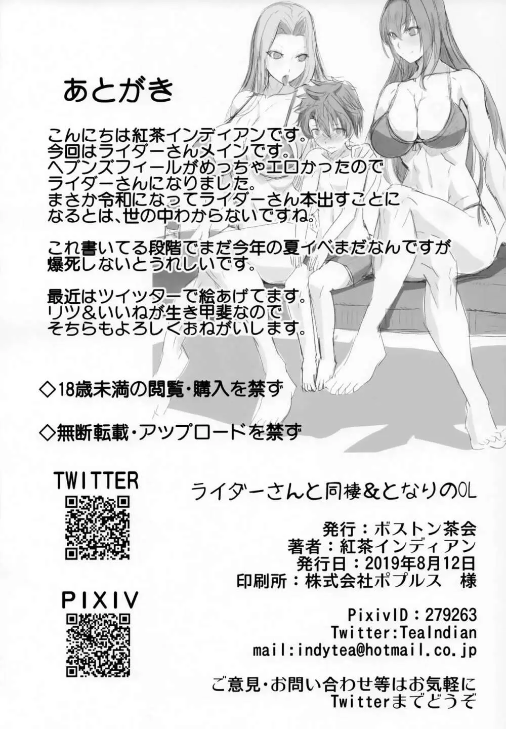 ライダーさんと同棲&となりのOL Page.25