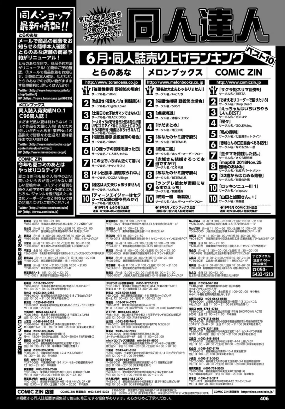 COMIC BAVEL 2019年10月号 Page.406