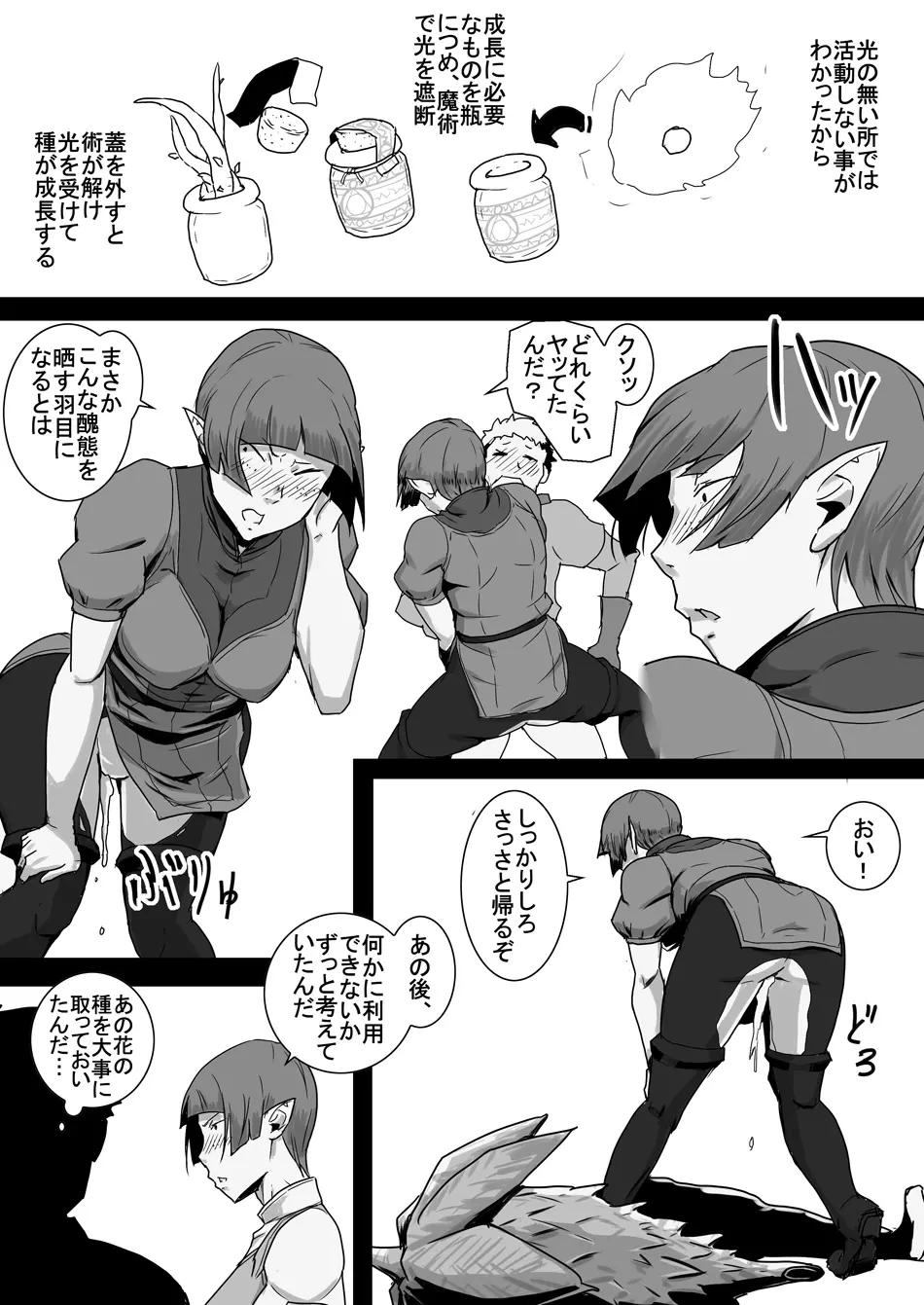 まだ題名のないファンタジー 地味なエルフと見習いの戦士IX Page.16