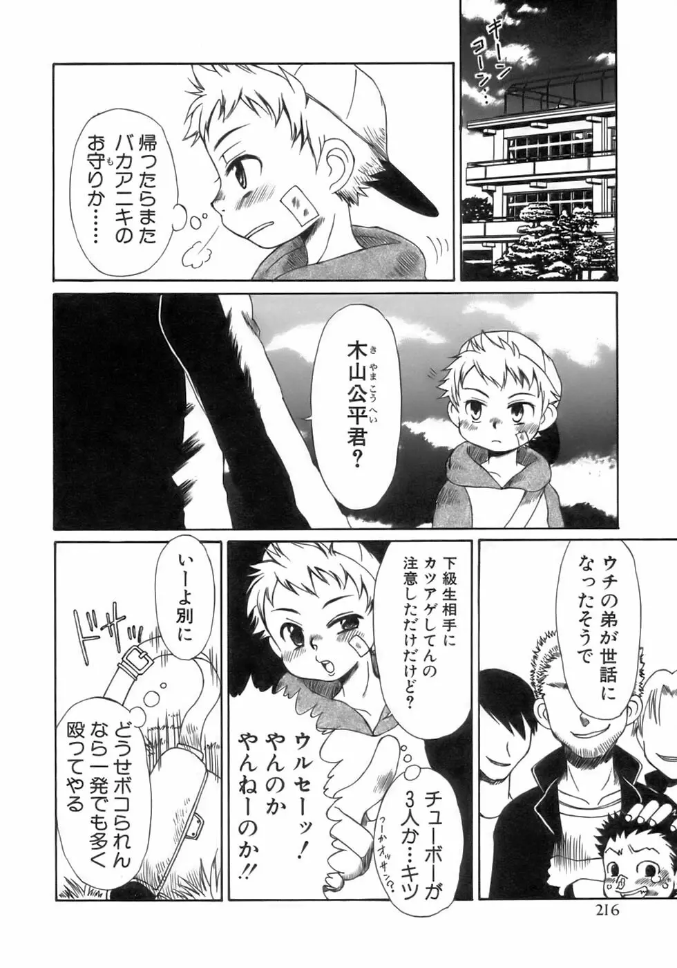 少年愛の美学12 The弟 Page.222