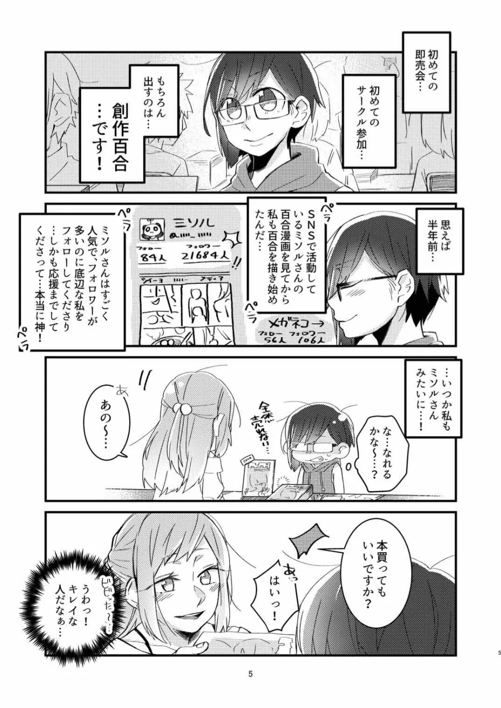 憧れの百合絵師さんとオフパコしたったwwwww Page.3