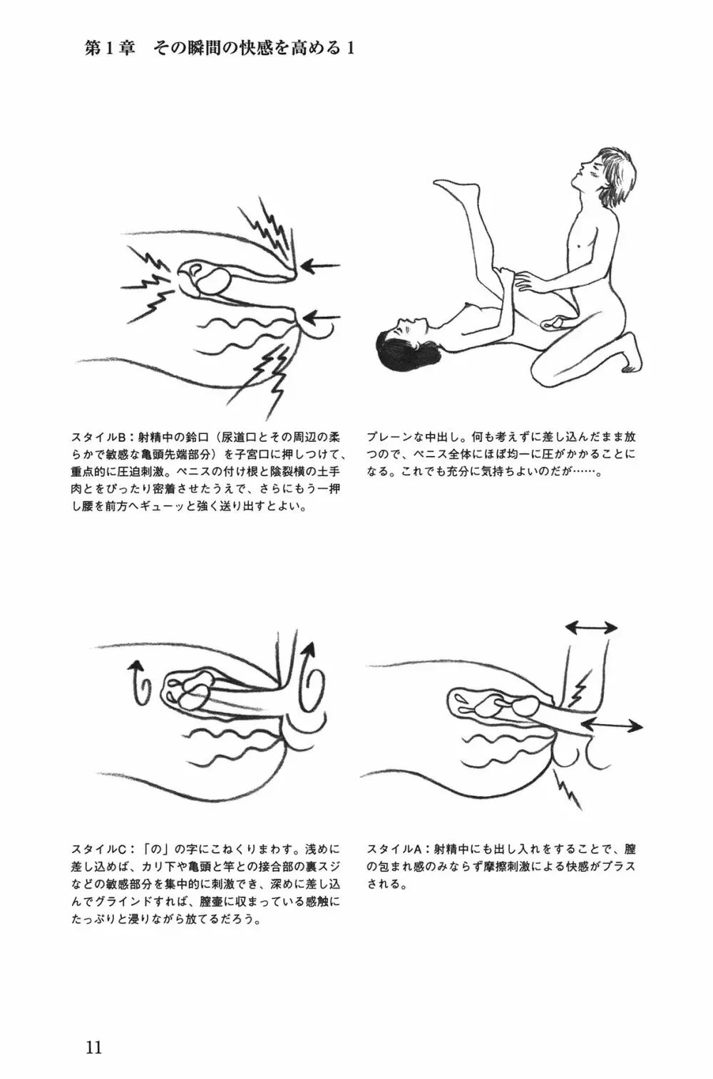 Hが10倍気持ちよくなる 膣内射精・中出し教本 Page.11