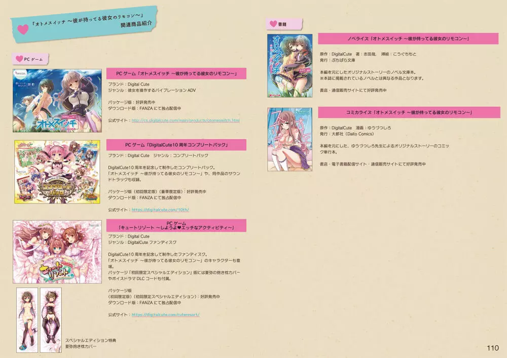 オトメスイッチビジュアルファンブック OTOMEMORY ～オトメモリー～ Page.55