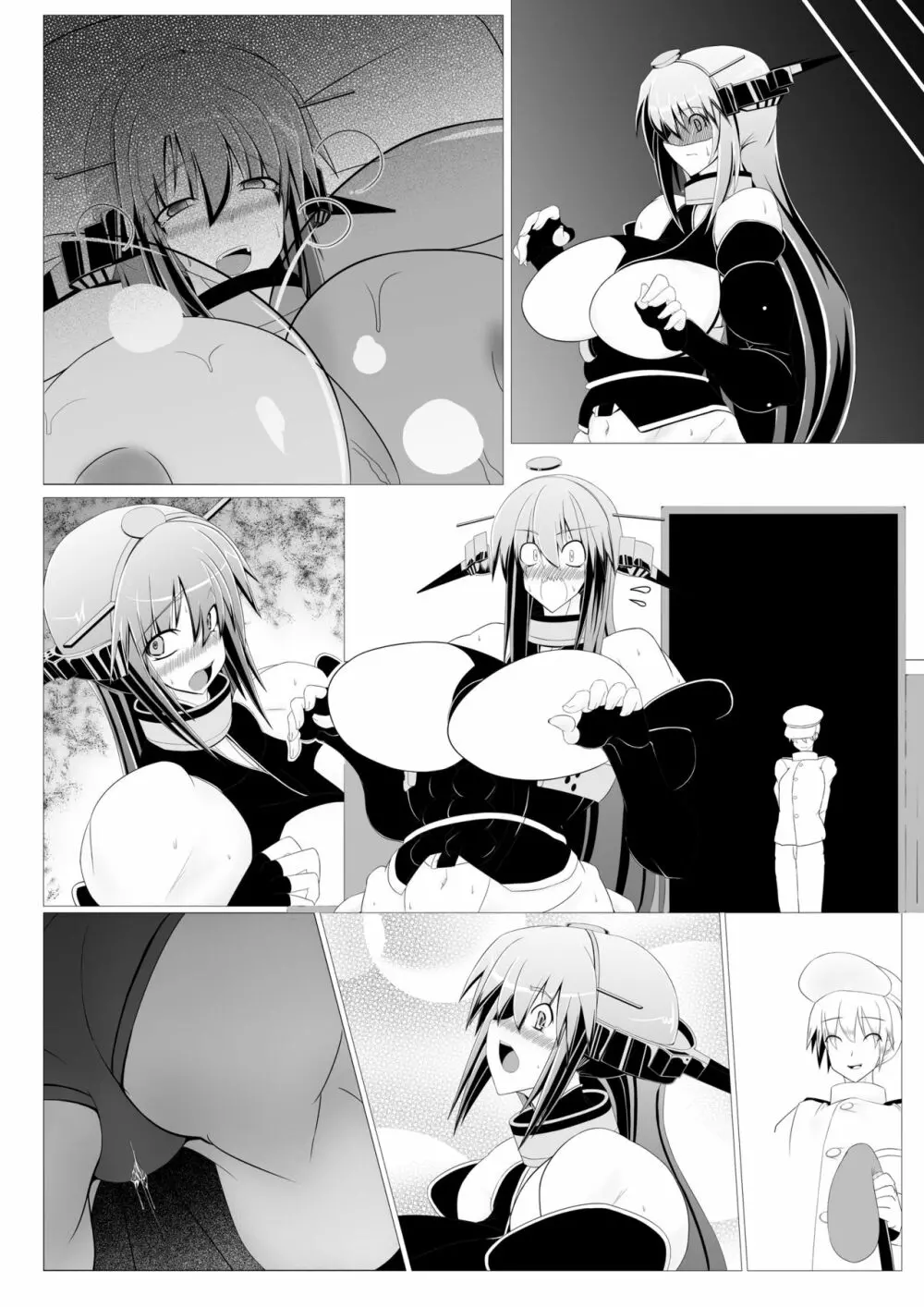 長○先生風船陵辱漫画 -電車内&学園編- Page.28